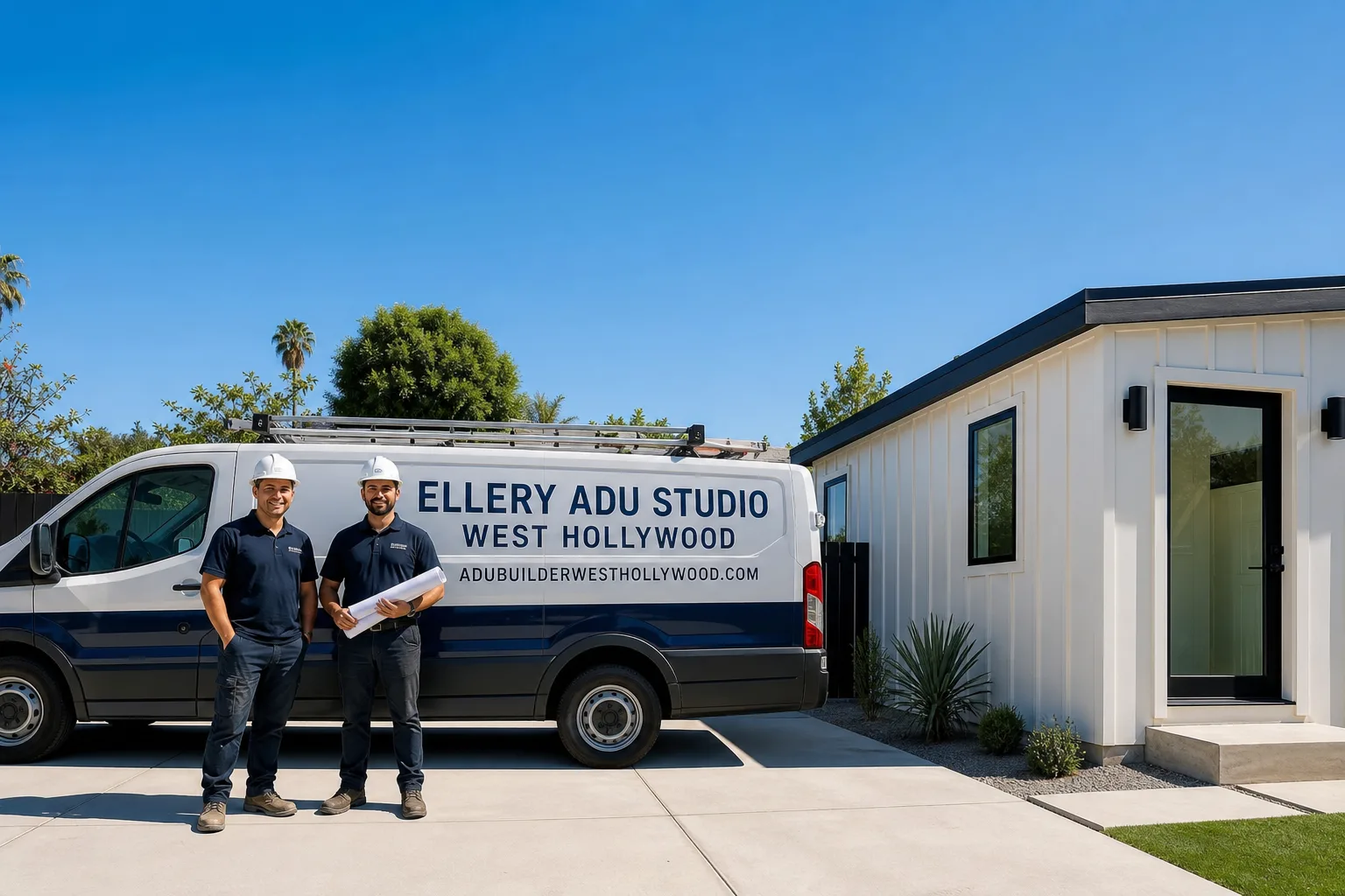 New Detached ADU in West Hollywood, CA | Ellery ADU Studio West Hollywood
